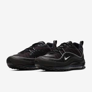 Nike Air Max 98 ‘Black Silver’ sz 9